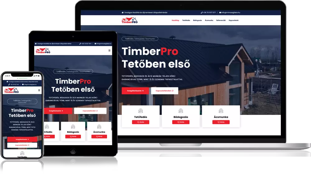 TimberPro Kft - Minőségitető.hu